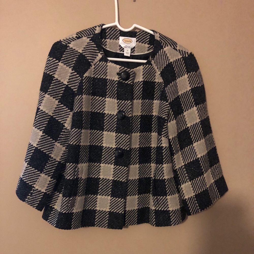 Talbots gorgeous heavy weight indoor jacket